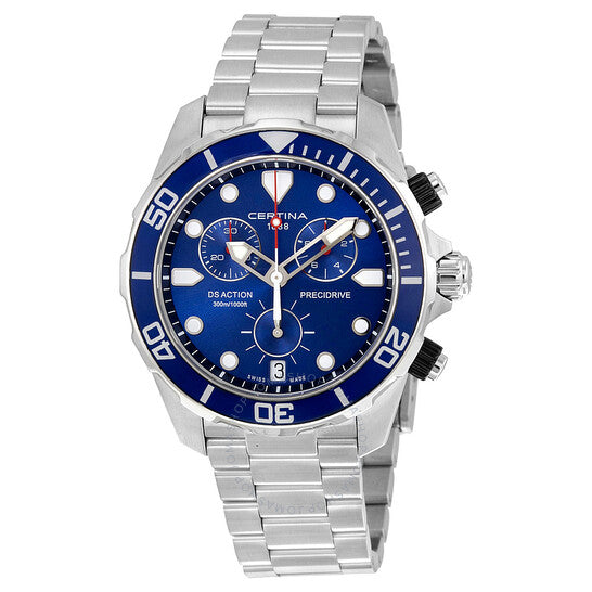 Certina, DS Action Chronograph Blue Dial Men's Watch