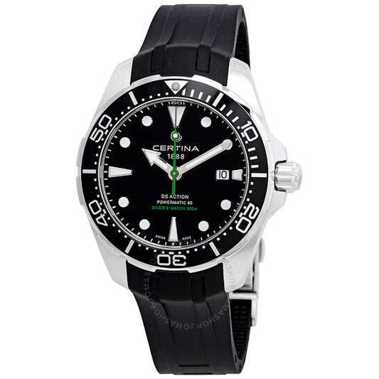 Certina, DS Action Diver Automatic Black Dial Men's Watch