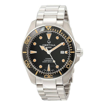 Certina, DS Action Diver Automatic Black Dial Men's Watch