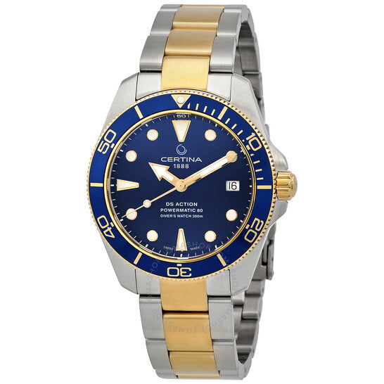 Certina, DS Action Diver Automatic Blue Dial Men's Watch