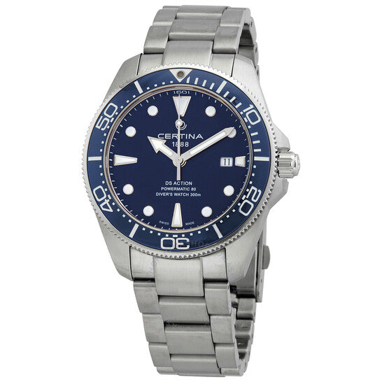 Certina, DS Action Diver Automatic Blue Dial Men's Watch