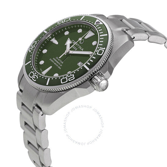 Certina, Ds Action Diver Automatic Green Dial Men's Watch