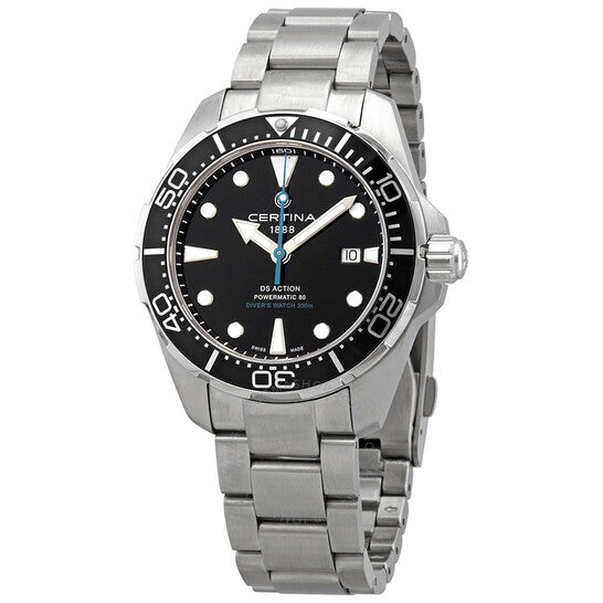 Certina, DS Action Diver Automatic Black Dial Men's Watch