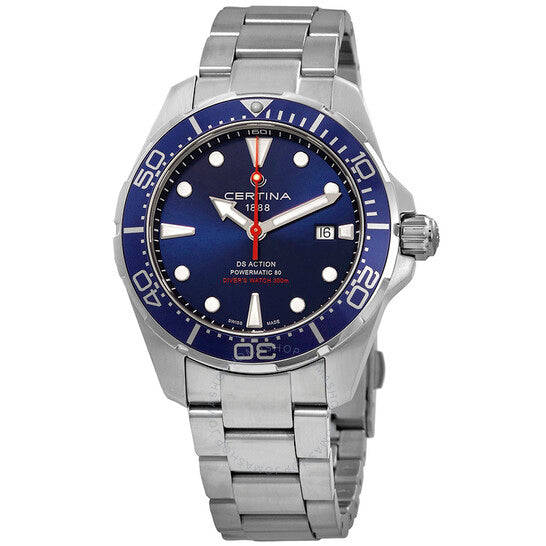 Certina, DS Action Diver Blue Dial Automatic Men's Watch