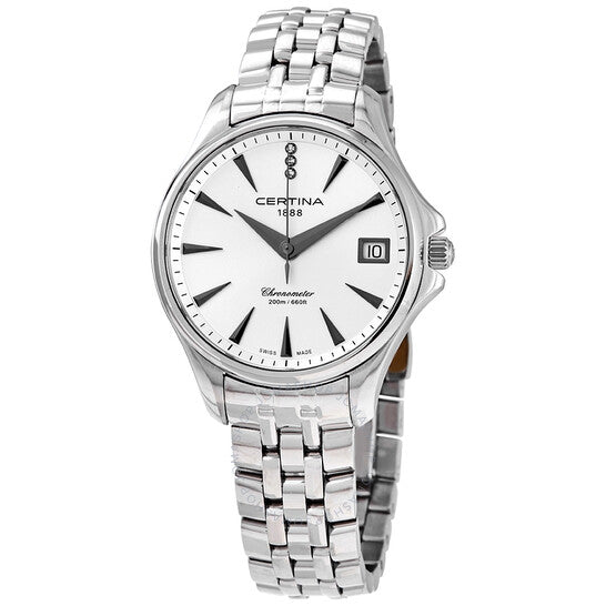 Certina, DS Action Lady Quartz Silver Dial Ladies Watch