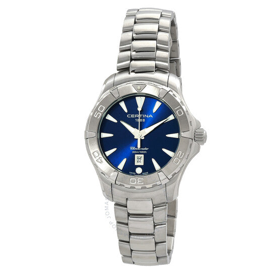 Certina, DS Action Quartz Chronometer Blue Dial Ladies Watch