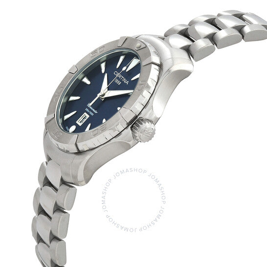 Certina, DS Action Quartz Chronometer Blue Dial Ladies Watch