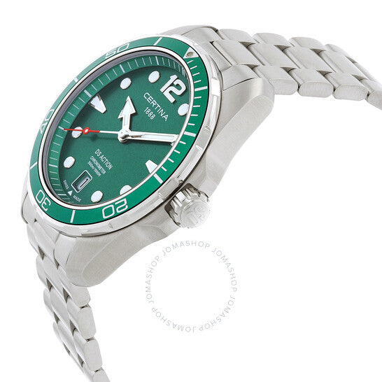 Certina, DS Action Quartz Green Dial Men's Watch