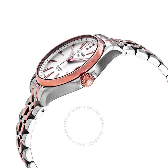 ساعة سيرتينا دي إس أكشن كرونوميتر دايموندز للسيدات بلونين