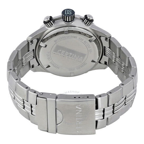 Certina, DS Blue Ribbon Chronograph Black Dial Men's Watch