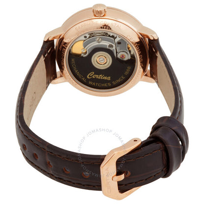 ساعة Certina DS Caimano أوتوماتيكية بمينا أنثراسيت للسيدات