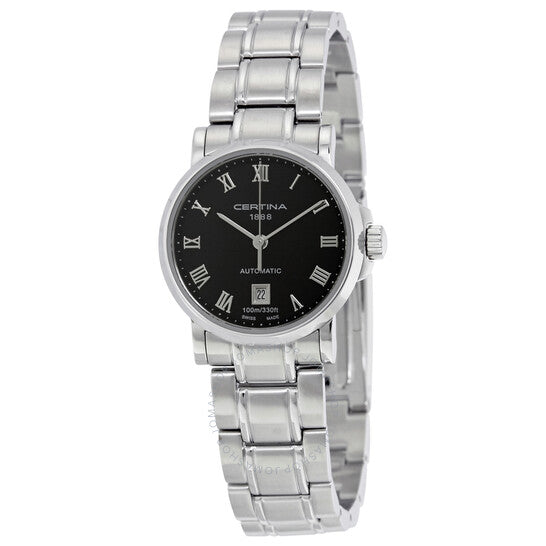 Certina, DS Caimano Automatic Black Dial Ladies Watch C0172071105300