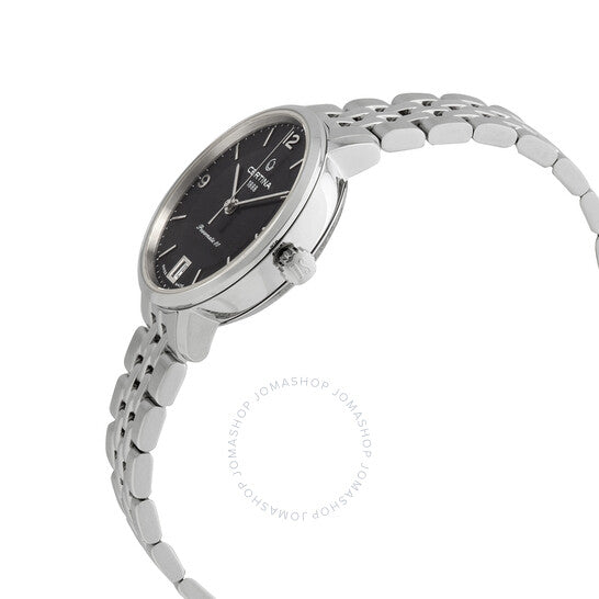 ساعة سيرتينا دي إس كايمانو أوتوماتيكية بمينا أسود للسيدات