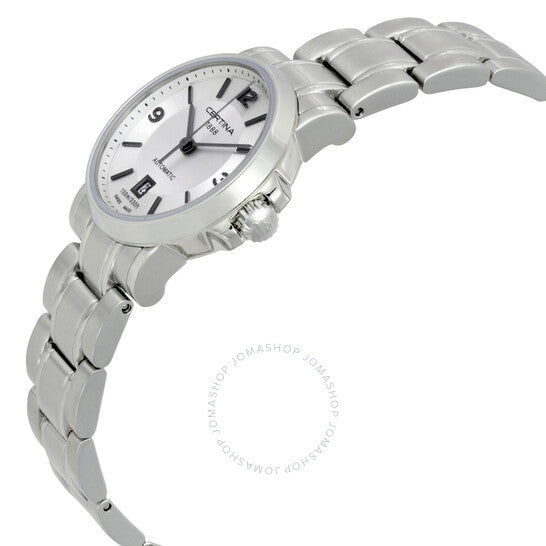 Certina, DS Caimano Automatic Silver Dial Ladies Watch C0172071103700
