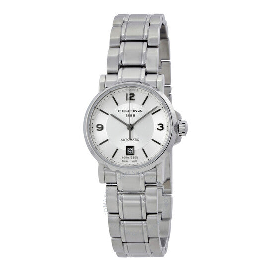 Certina, DS Caimano Automatic Silver Dial Ladies Watch C0172071103700
