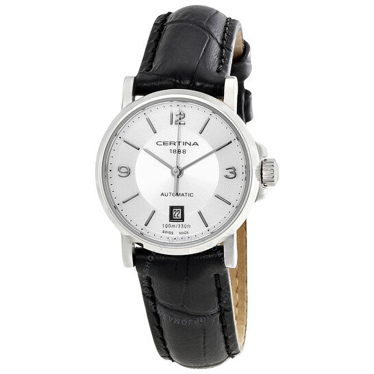 Certina, DS Caimano Automatic Silver Dial Ladies Watch C0172071603700