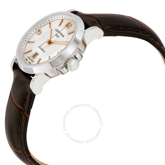 Certina, DS Caimano Automatic Silver Dial Ladies Watch C0172071603701