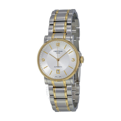 Certina, DS Caimano Automatic Silver Dial Two-tone Men's Watch