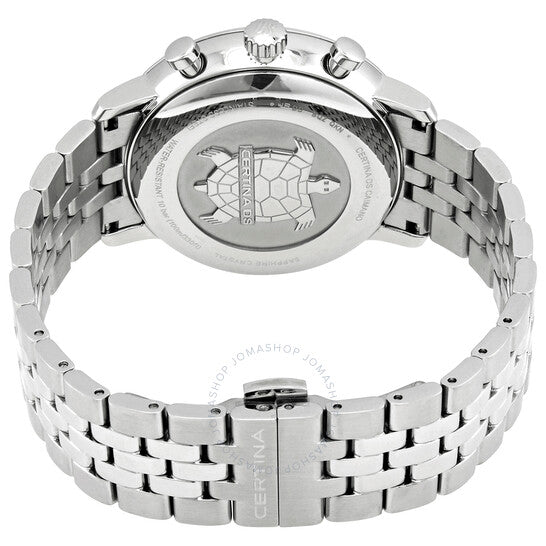 Certina, DS Caimano Chronograph Quartz Silver Dial Watch