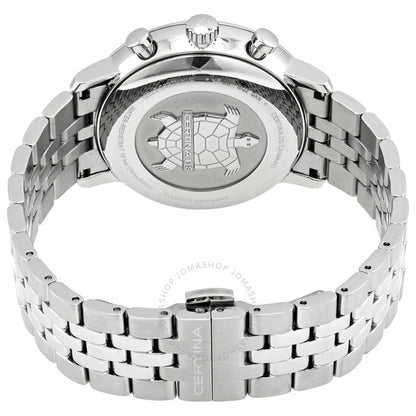 Certina, DS Caimano Chronograph Quartz Silver Dial Watch
