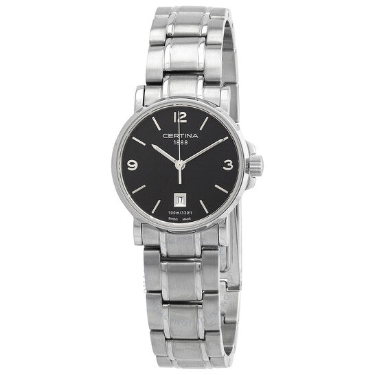 Certina, DS Caimano Stainless Steel Ladies  Quartz Watch C0172101105700