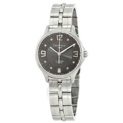 ساعة Certina DS Dream Diamond Grey Dial للسيدات