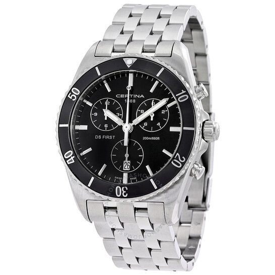 Certina, DS First Ceramic Chronograph Men's Watch C0144171105100