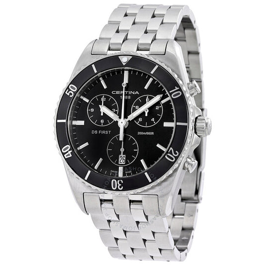 Certina, DS First Ceramic Chronograph Men's Watch C0144171105100