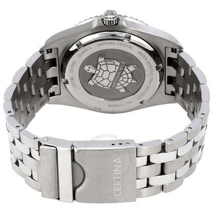 Certina, DS First Ceramic Titanium Men's Quartz Watch C0144104408100