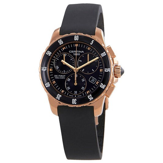 Certina, DS First Lady Ceramic Chronograph Ladies Watch C0142173705100