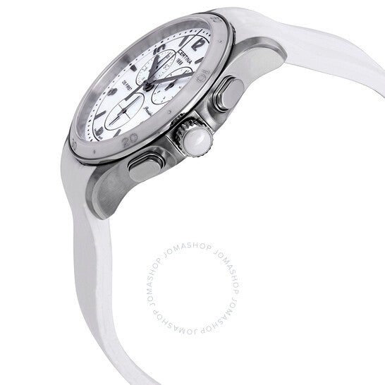 Certina, DS First Lady Chronograph White Dial Ladies Watch