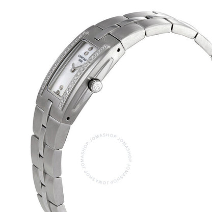 ساعة سيرتينا دي إس ميني دونا كوارتز مرصعة بالألماس للسيدات