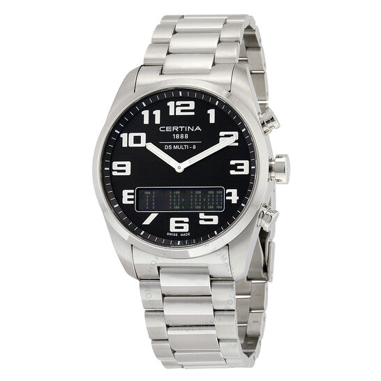 Certina, DS Multi-8 Black Dial Men's Watch