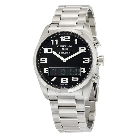 Certina, DS Multi-8 Black Dial Men's Watch