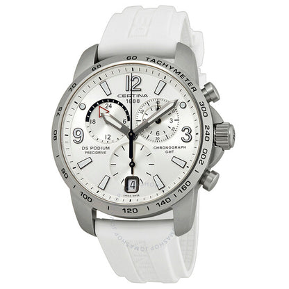Certina, DS Podium Aluminum White Rubber Men's Watch C0016399703700