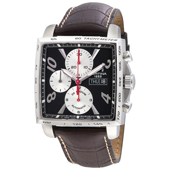 Certina, DS Podium Automatic Chronograph Black Dial Men's Watch