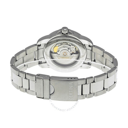 ساعة سيرتينا دي إس بوديوم أوتوماتيكية للرجال بمينا رمادي