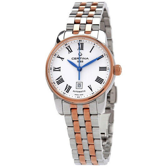Certina, DS Podium Automatic White Dial Ladies Watch