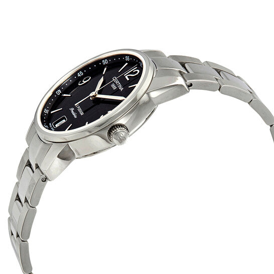 Certina, DS Podium Black Dial Stainless Steel Ladies Watch