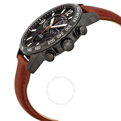 Certina, DS Podium Chronograph Black Dial Men's Watch