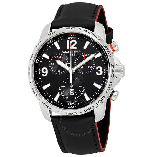 Certina, DS Podium Chronograph Black Dial Men's Watch