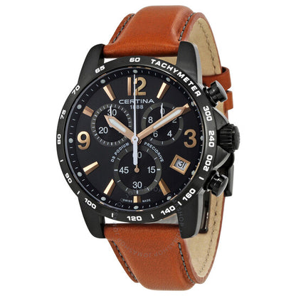 Certina, DS Podium Chronograph Black Dial Men's Watch