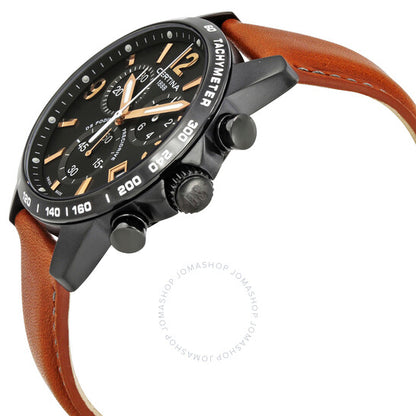Certina, DS Podium Chronograph Black Dial Men's Watch