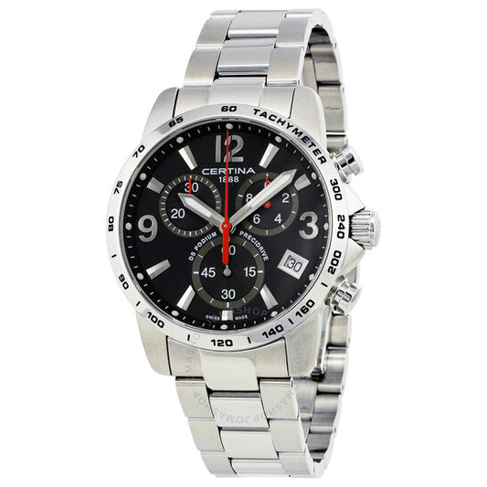 Certina, DS Podium Chronograph Black Dial Men's Watch