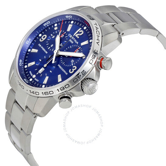 Certina, DS Podium Chronograph Blue Dial Men's Watch
