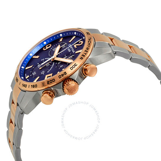 Certina, DS Podium Chronograph Blue Dial Men's Watch