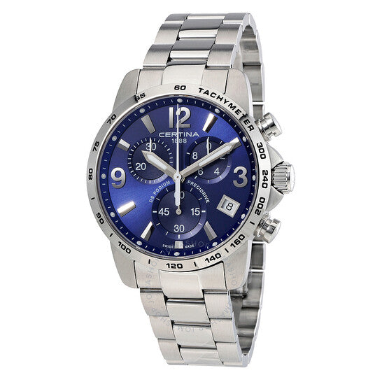 Certina, DS Podium Chronograph Blue Dial Men's Watch