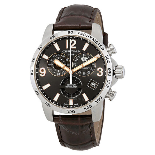 Certina, DS Podium Chronograph Grey Dial Men's Watch