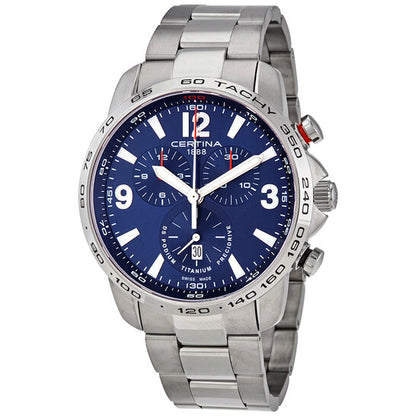 Certina, DS Podium Chronograph Quartz Blue Dial Men's Watch