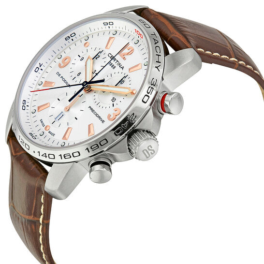 Certina, DS Podium Chronograph Silver Dial Men's Watch